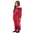 Snuggs Kids Blanket Onesie Dark Red هلال رمضان